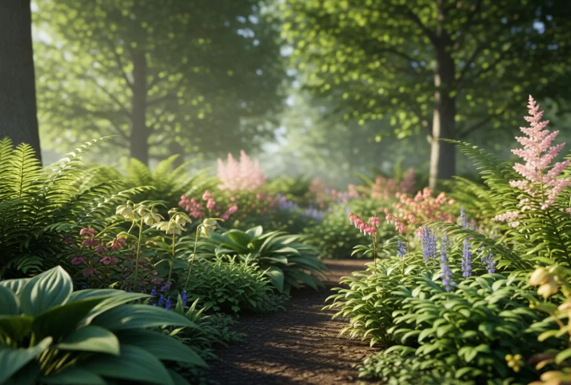 perennial shade plants and flowers