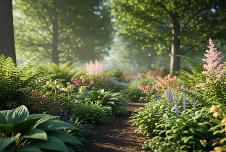perennial shade plants and flowers