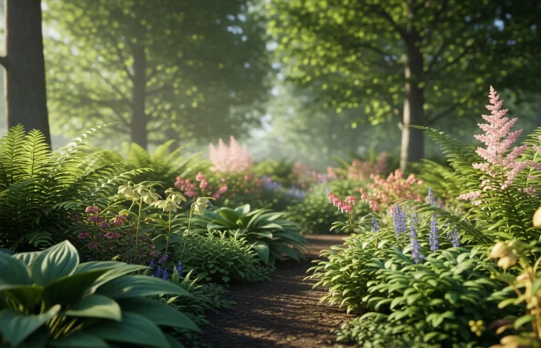 perennial shade plants and flowers
