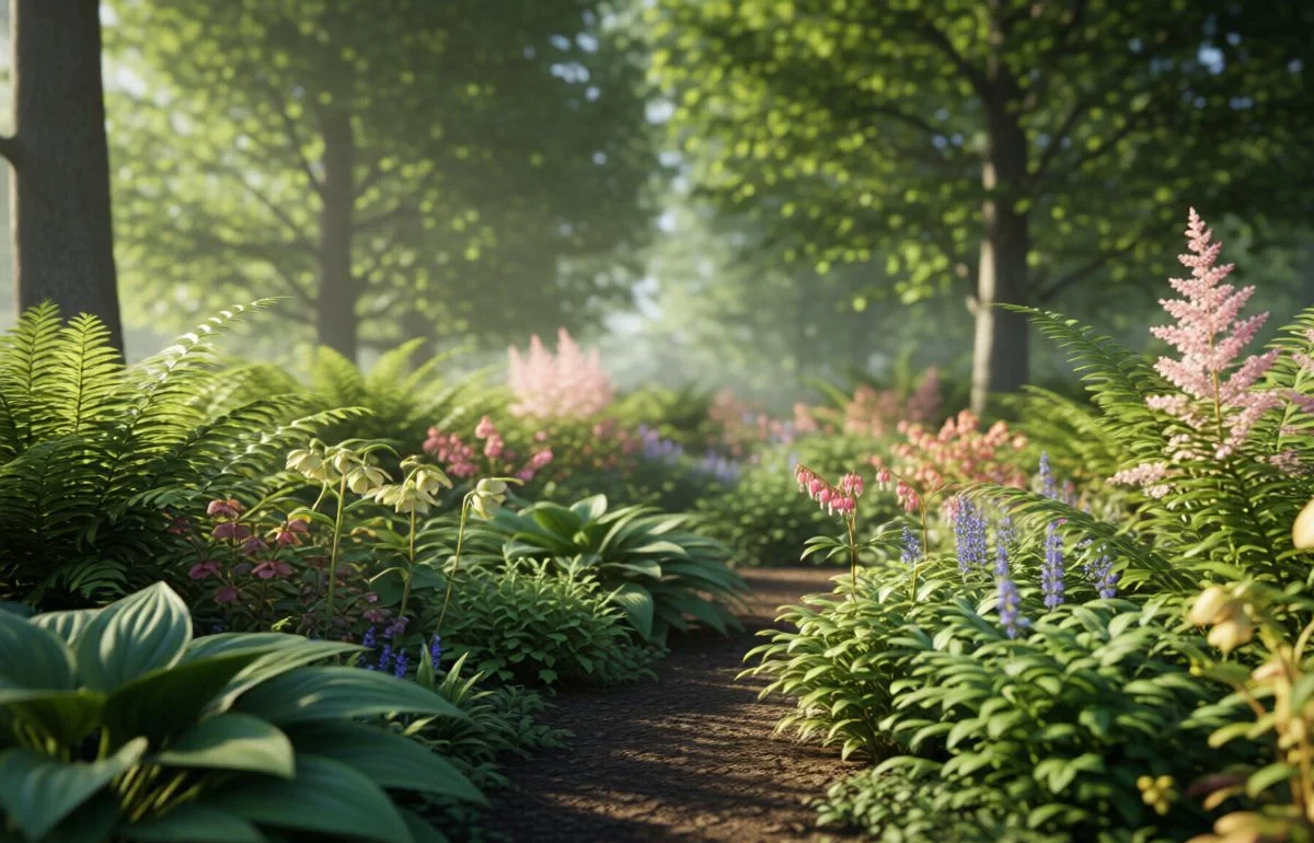 perennial shade plants and flowers