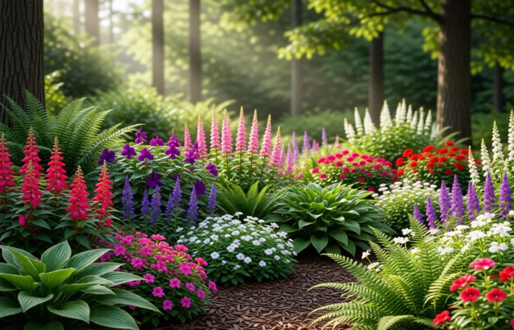 perennials for shade that bloom all summer