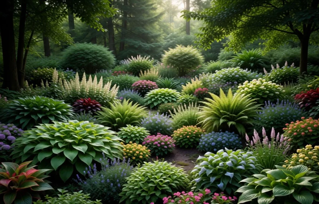 plants and flowers for shade