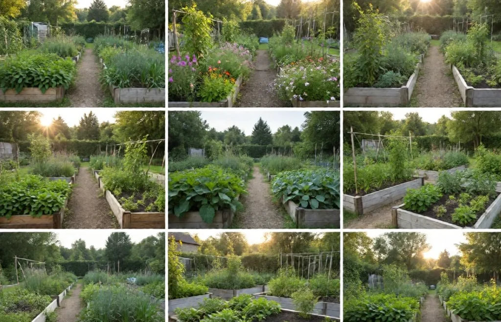 raised bed gardening pictures