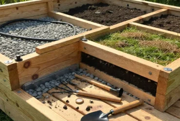 raised garden bed components