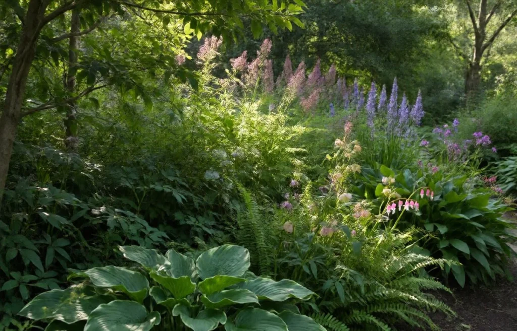 shade loving plants perennials