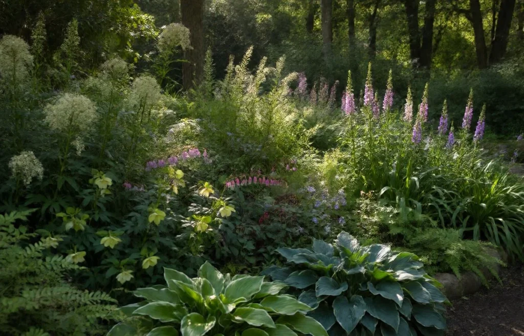 shade loving plants perennials