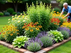 simple flower bed ideas