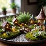tabletop indoor fairy garden