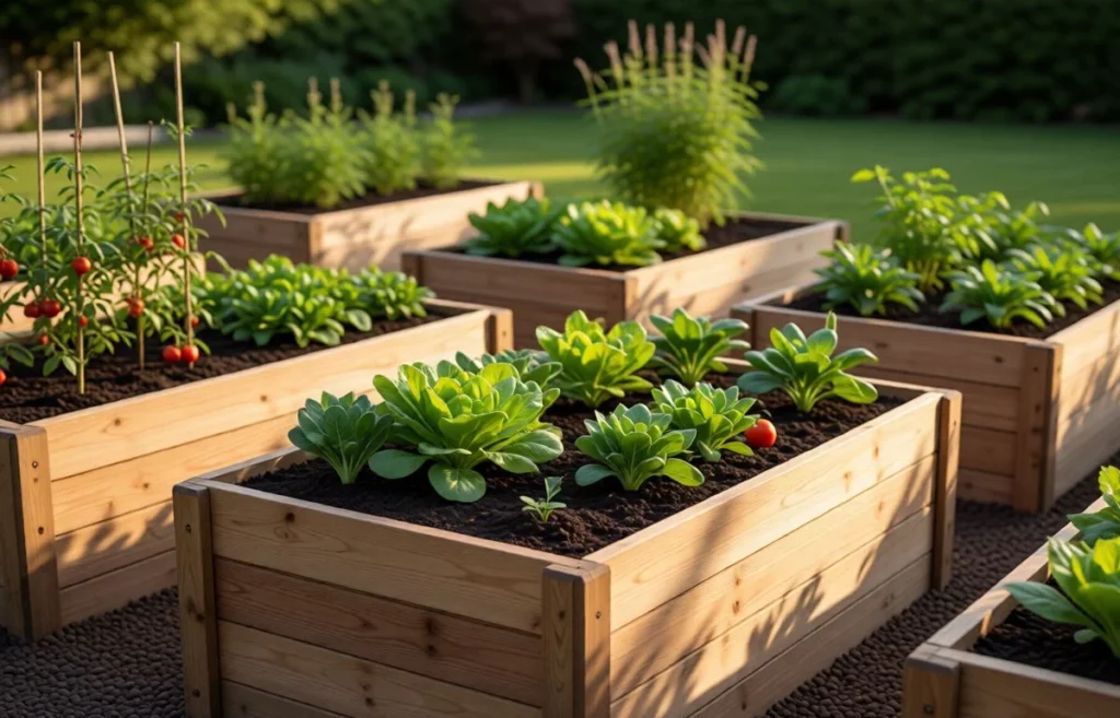 tall raised beds for gardening