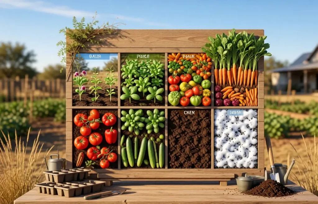 texas vegetable planting calendar