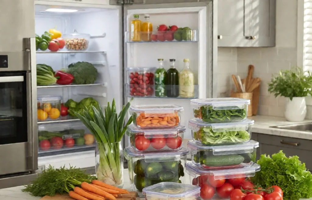 vegetable food storage containers
