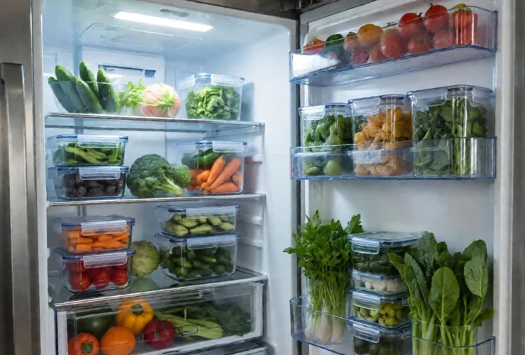 vegetable storage containers for refrigerator