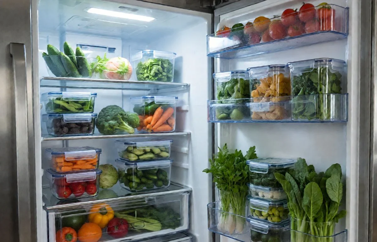 vegetable storage containers for refrigerator