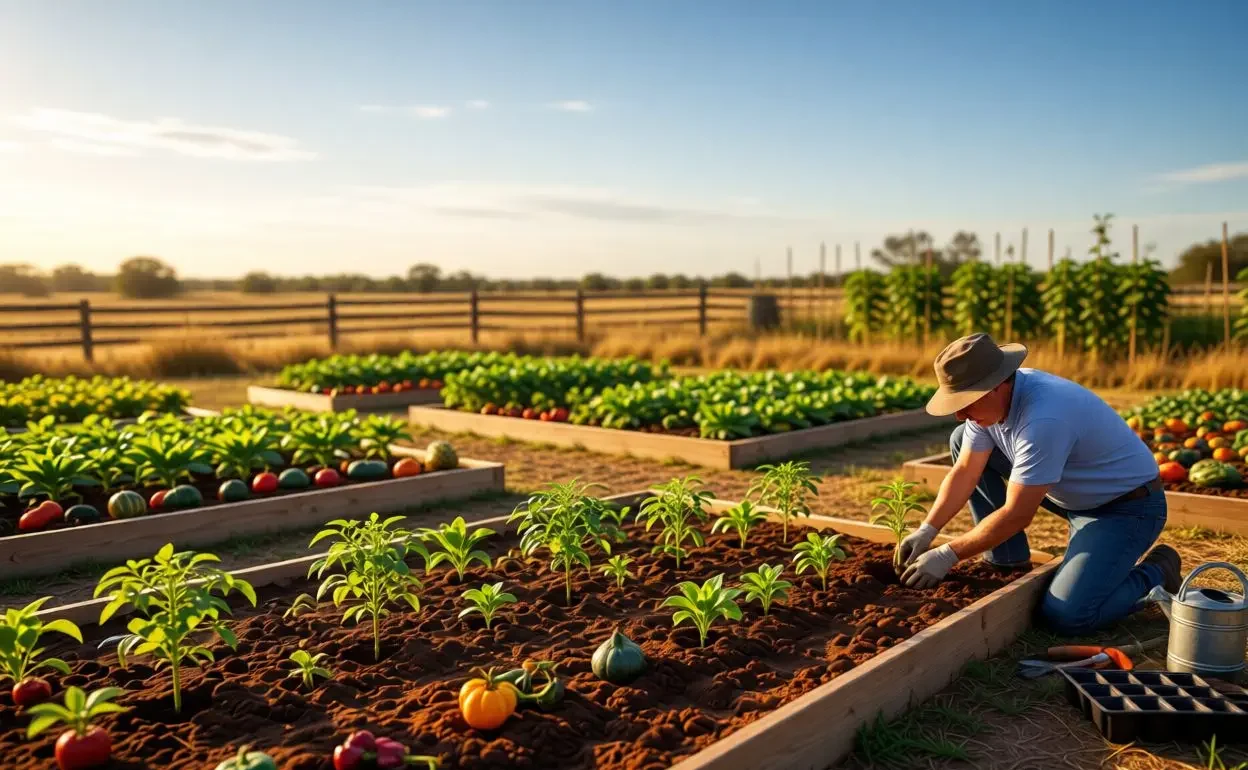 when to plant vegetables in texas
