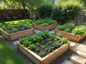 where to put a raised garden bed