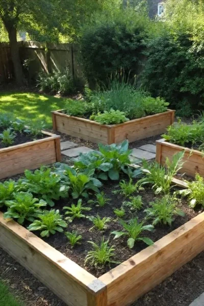 where to put a raised garden bed