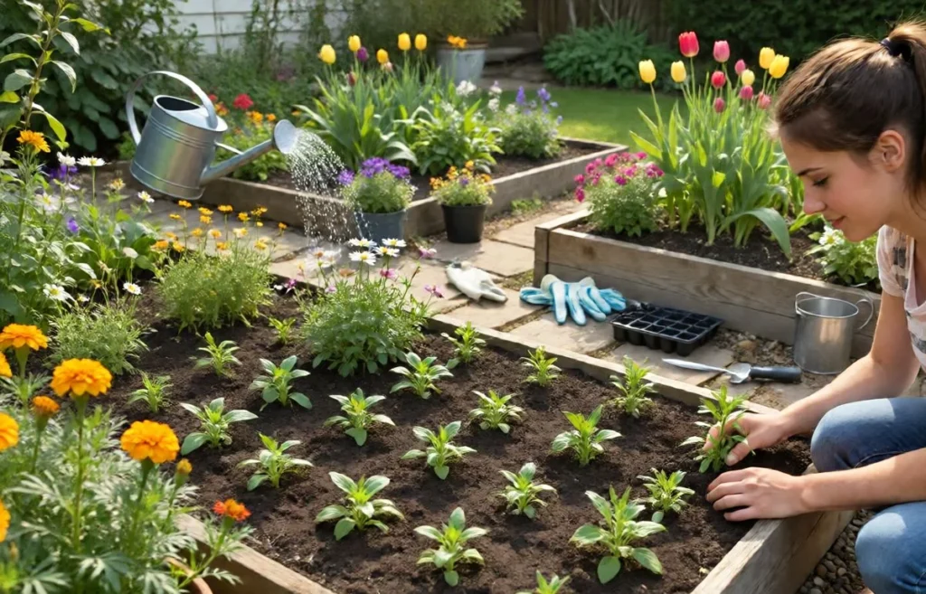 flower gardening for beginners