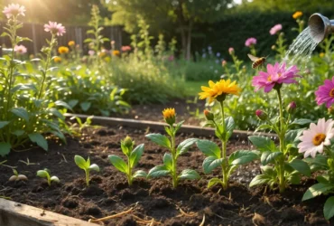 flower growing process