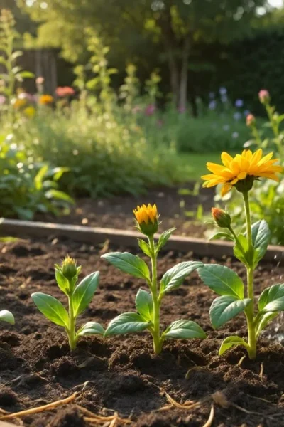 flower growing process