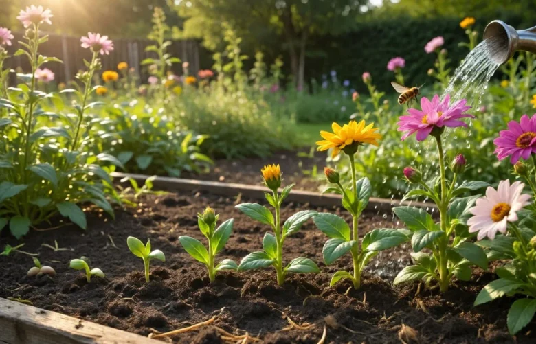 flower growing process