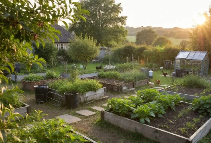 garden homesteading