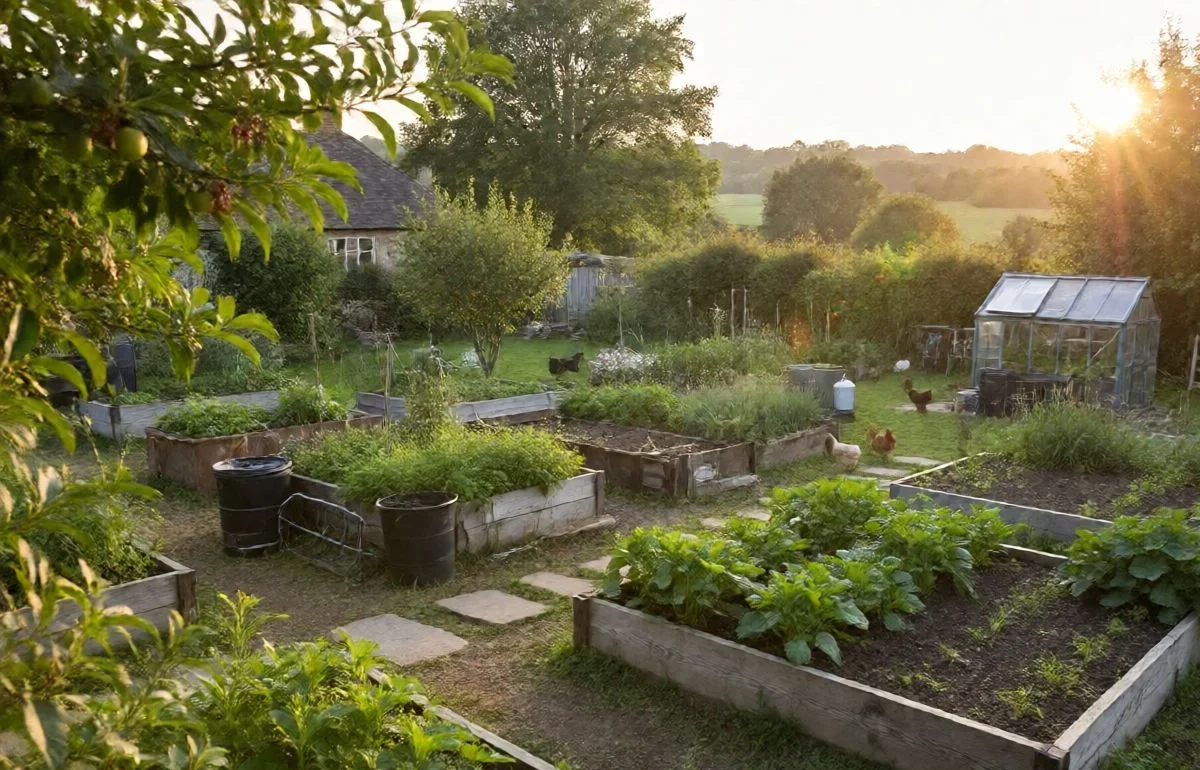 garden homesteading
