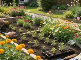 growing a flower garden