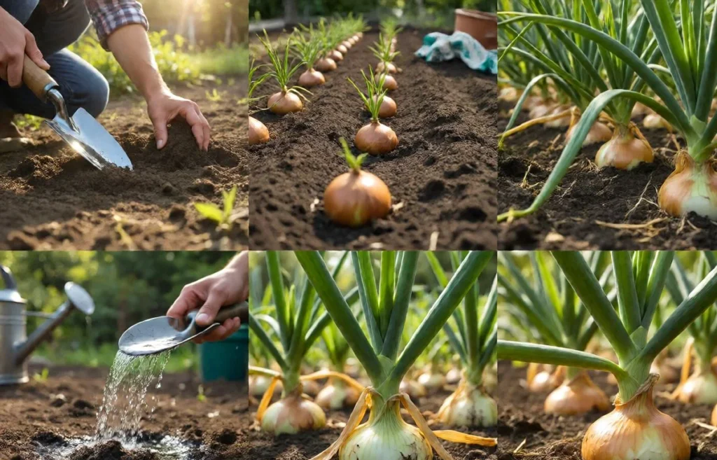 how to cultivate onion