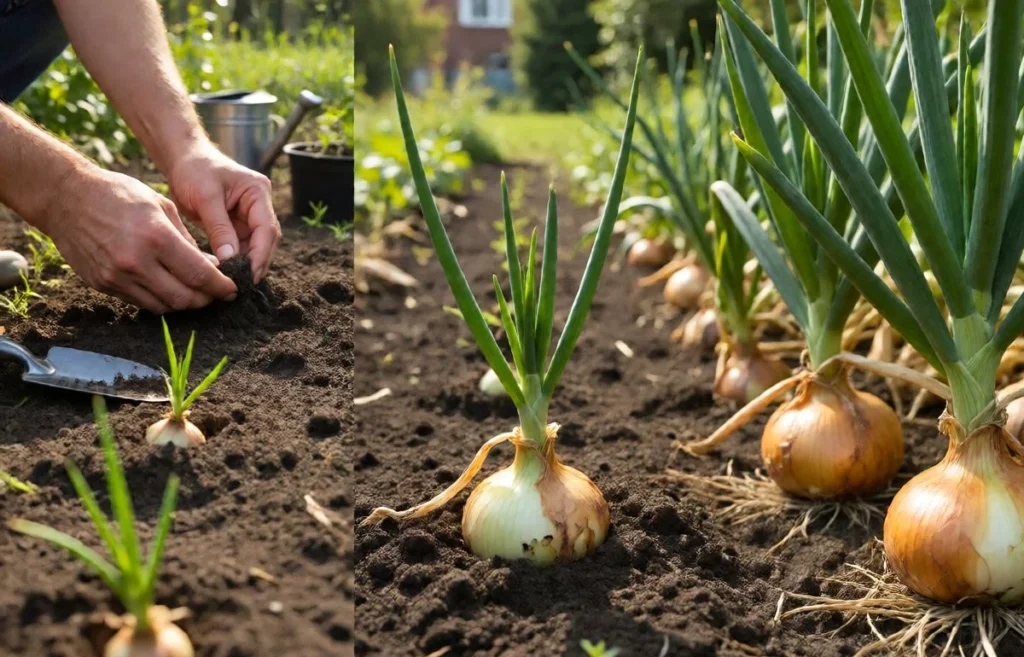 how to grow onions
