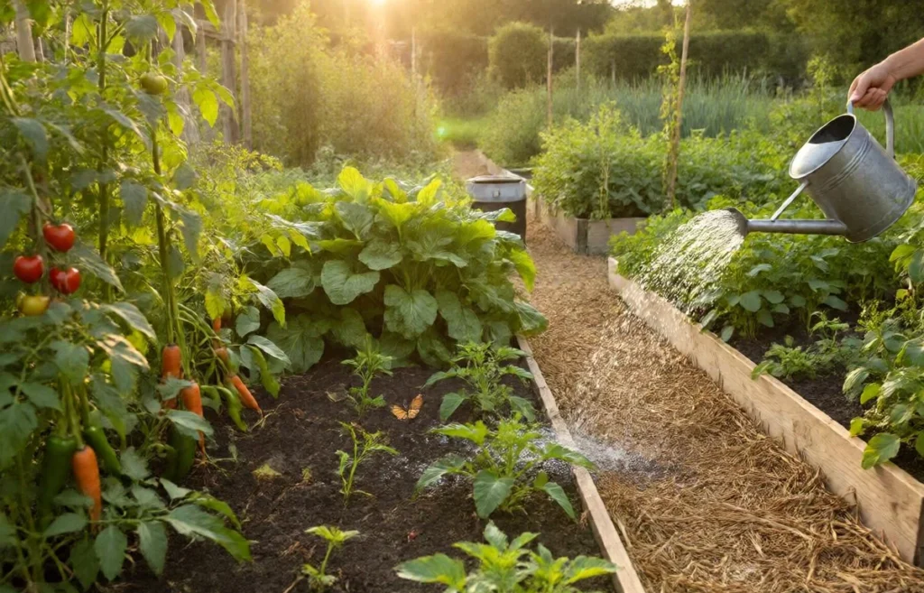 how to grow organic food