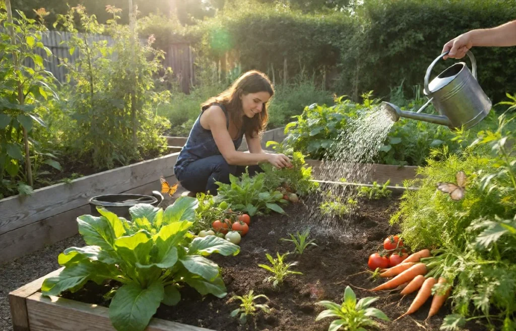 how to grow organic vegetables