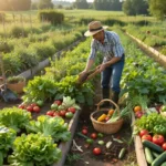 how to produce organic vegetables