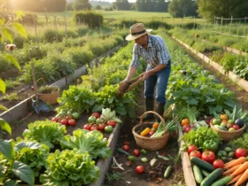 how to produce organic vegetables