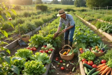 how to produce organic vegetables