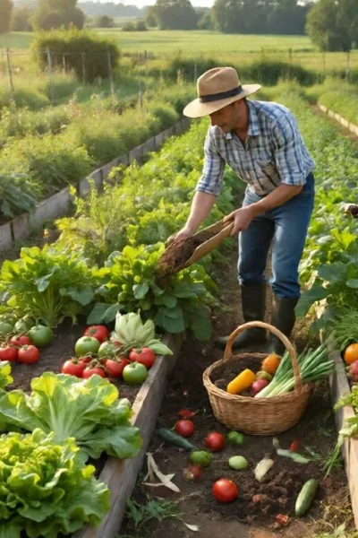how to produce organic vegetables