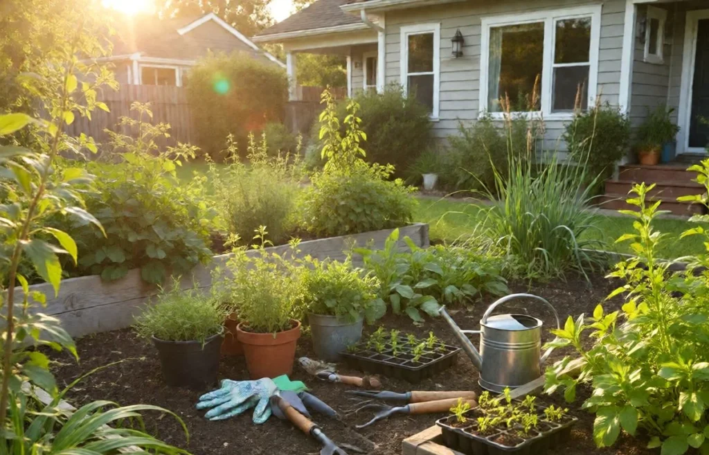 how to start gardening at home