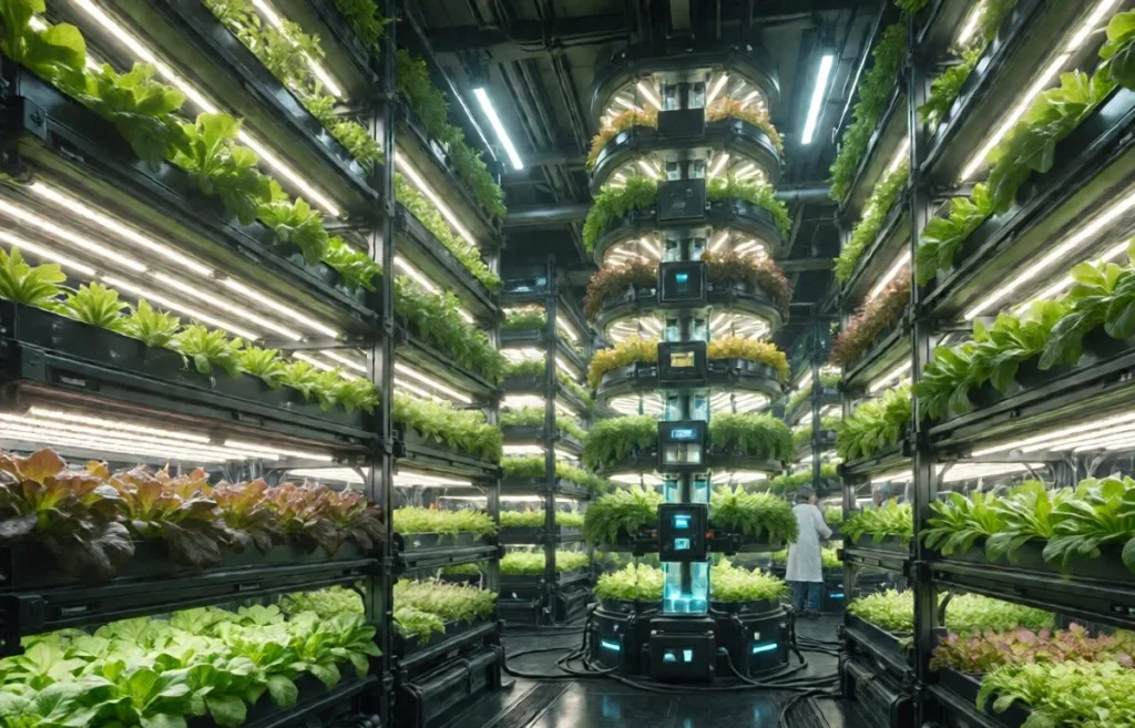 hydroponic vertical farming systems