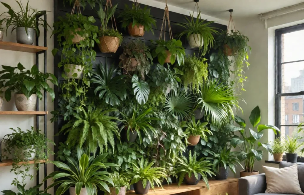 indoor vertical wall garden