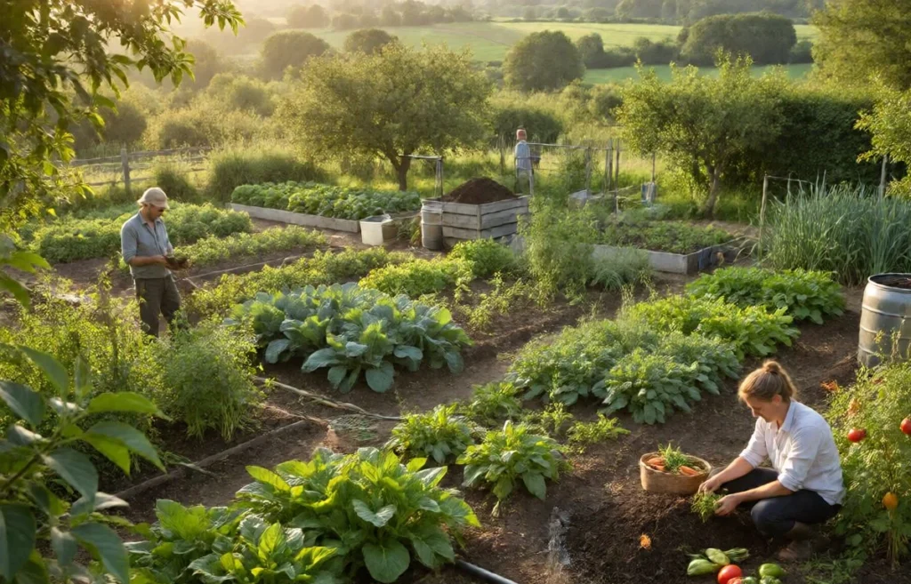 organic gardening and farming