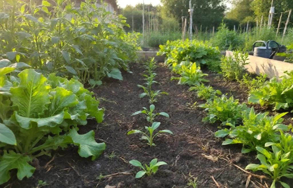 organic soil garden