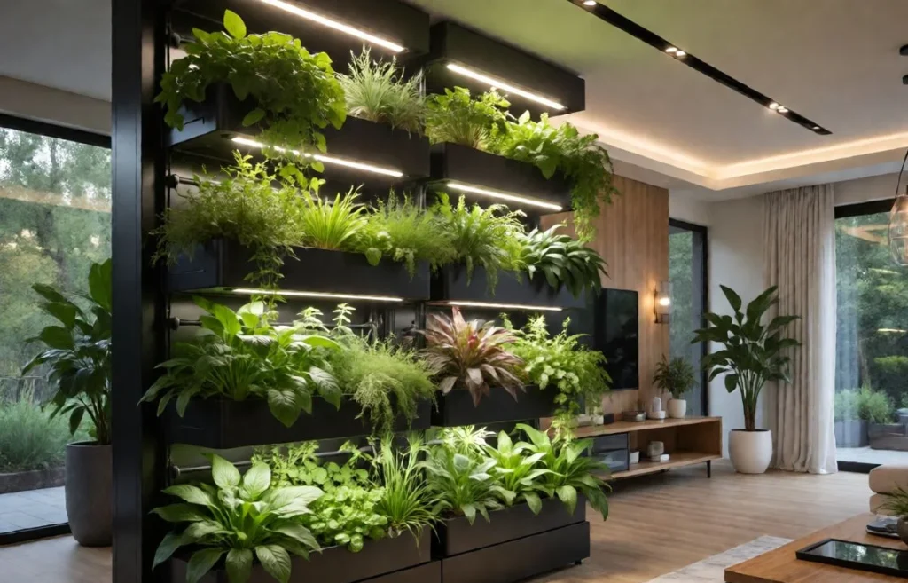 vertical indoor garden system