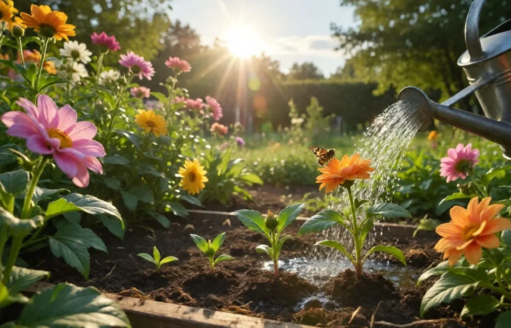 what does flowers need to grow