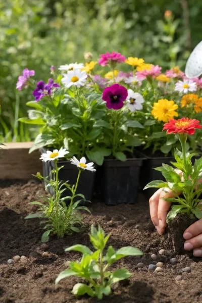 how do i start a flower garden