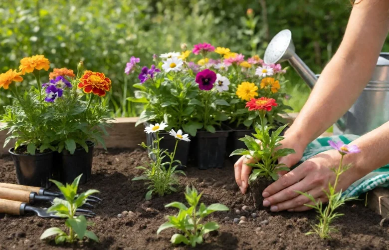 how do i start a flower garden