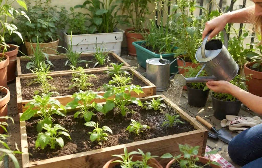 how to grow a small garden