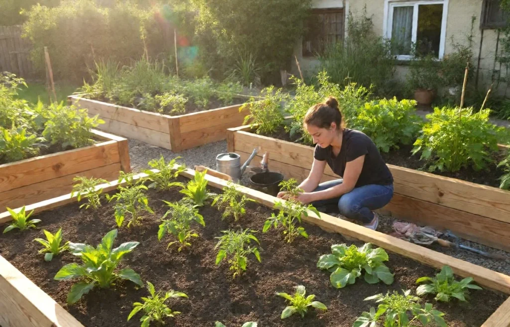 how to start a small vegetable garden